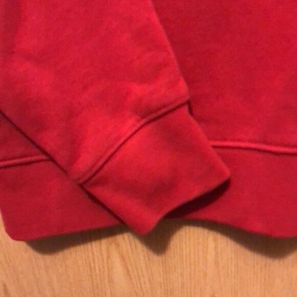 Jordan sweatshirt size large kids red jump man like new - Picture 4 of 4
